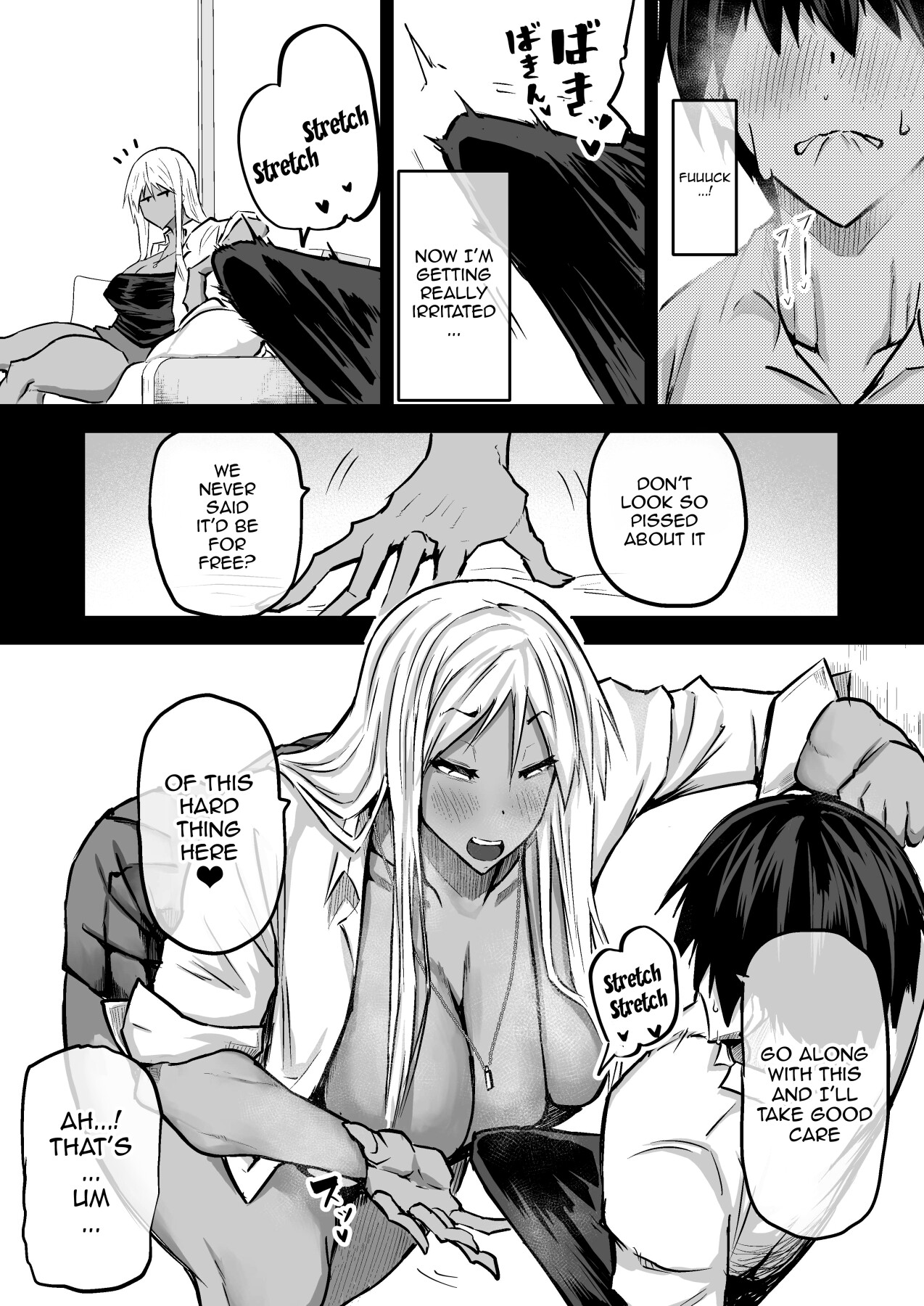 Hentai Manga Comic-The Huge Tittied Gals That Suck Everything Out Of Me-Read-6